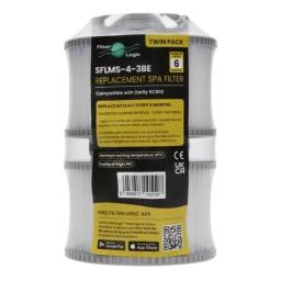 Filtr wkład wody do basenu FilterLogic SFLMS-4-3-BE (kompatybilny z MSPA) - miniatura 1