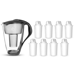 Dzbanek filtrujący Dafi Crystal (grafitowy) +8 filtrów Dafi Classic - miniatura 1