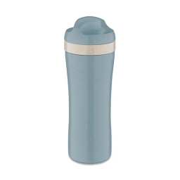 Zestaw śniadaniowy Koziol (lunchbox PASCAL + butelka bidon na wodę 425ml) niebieski - miniatura 2