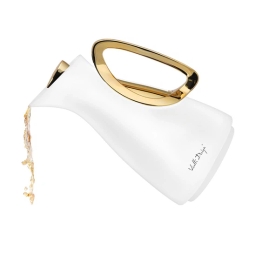 Termos z wkładem szklanym Vialli Design ALESSIA 1L (biało-złoty) 31043 - miniatura 2