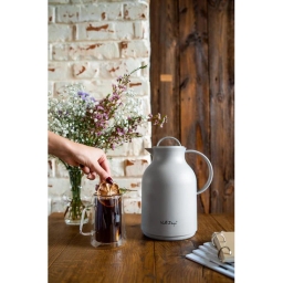 Termos konferencyjny z wkładem szklanym Vialli Design AMO 1L (szary) 27787 - miniatura 4