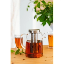 Zaparzacz do herbaty szklany Vialli Design DIVA 1500ml 26568 - miniatura 6