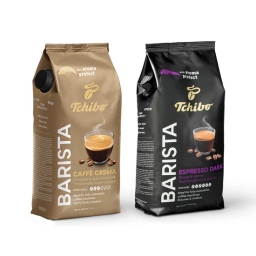 Kawa ziarnista Tchibo Barista: Crema 1kg + Dark 1kg - miniatura 1
