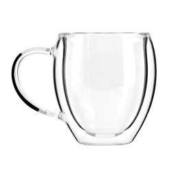 Szklanki termiczne do kawy z uszkiem Vialli Design NOA 250ml (2szt.) 29767 - miniatura 2