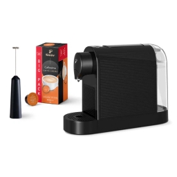 Ekspres ciśnieniowy na kapsułki Tchibo Cafissimo PURE+ (czarny) + 30 kapsułek + spieniacz ręczny (zestaw degustacyjny) - miniatura 1