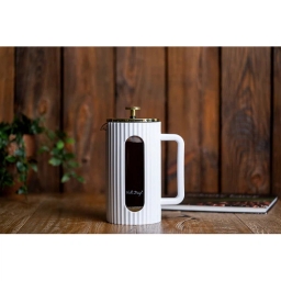 Zaparzacz do herbaty Vialli Design LIVIO 1000 ml 1708 (biało-złoty) - miniatura 6