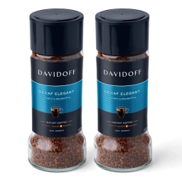 Kawa rozpuszczalna instant Davidoff Decaf Elegant 100g (2-pack) - miniatura 1