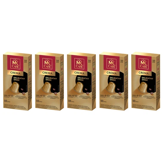 Kapsułki MK Cafe Crema do systemu Nespresso 50 szt. - miniatura 1