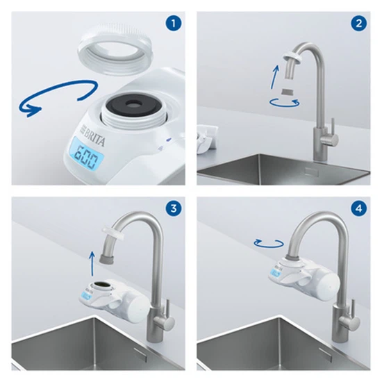 Wkład wymienny filtr wody do systemu nakranowego Brita On Tap PRO V-MF CU CE2 - miniatura 5
