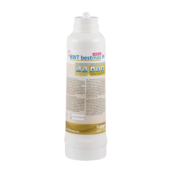 Wklad filtrujacy wodę filtr BWT bestmax PREMIUM M (2 700 litrów / 3 240 litrów) - miniatura 1