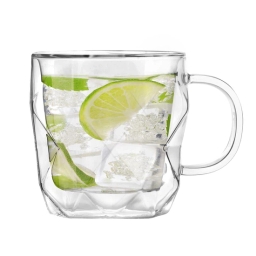 Szklanki termiczne do kawy i herbaty Vialli Design GEO 330ml (2szt.) 28500 - miniatura 3