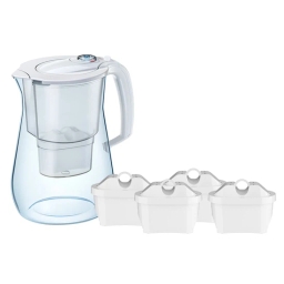 Dzbanek filtrujący Aquaphor Onyx +4 filtry Maxfor Plus (biały) - miniatura 1