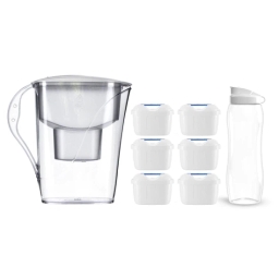 Dzbanek filtrujący Dafi START Unimax 3,3L (biały) +6 filtrów FilterLogic FL-402 +bidon na wodę - miniatura 1
