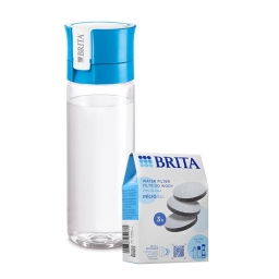 Butelka filtrująca Brita Fill&Go Vital (niebieska) +4 dyski - miniatura 1