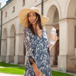 Dzbanek filtrujący Dafi Luna MI +1 filtr Unimax (biały) + bidon - miniatura 4