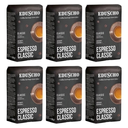 Kawa ziarnista Eduscho Espresso Classic 6x500g - miniatura 1