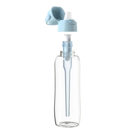 Butelka Dafi SOLID MAX 1 l z wkładem filtrującym (dove blue) - miniatura 4