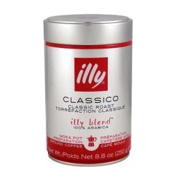 Kawa mielona w puszce Illy Moka 250g (12szt.) - miniatura 2