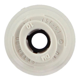 Złączka wężyka DMfit prosta AUC0604 (3/8" tube x 1/4" tube) - miniatura 2