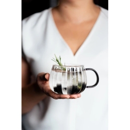 Szklanki termiczne do kawy z uchem Vialli Design TULIP 350 ml (6 szt.) 31203 - miniatura 7