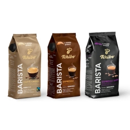 Kawa ziarnista Tchibo Barista Espresso + Caffe Crema + Espresso DARK 3kg - miniatura 1