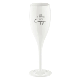 Kieliszki z nadrukiem Koziol CHEERS NO. 1 LIFE IS BETTER WITH CHAMPAG - miniatura 1