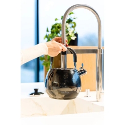 Czajnik z gwizdkiem Vialli Design BOLLA 2,5L (grafit polerowany) 28647 - miniatura 5