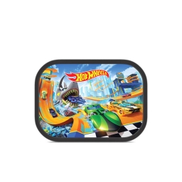 Zestaw śniadaniowy dziecięcy Mepal Campus Hot Wheels 107410165415 (lunchbox + bidon) - miniatura 3