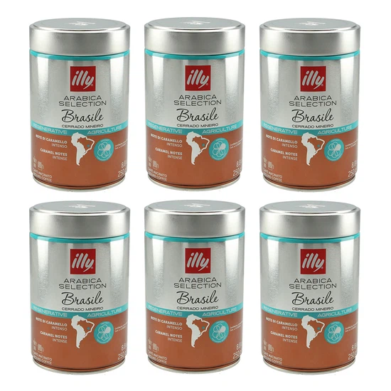 Kawa mielona Illy Brasile 250 g (6 szt.) - miniatura 1