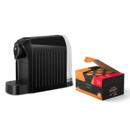 Ekspres ciśnieniowy Tchibo Cafissimo EASY Black + kapsułki Crema Rich Aroma 96 - miniatura 1