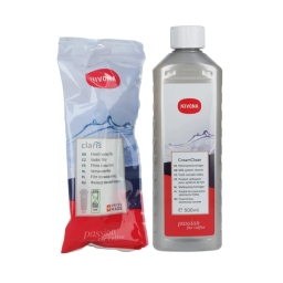 Zestaw do konserwacji ekspresu Nivona: filtr NIRF700 +płyn do systemu mleka NIRK705 - miniatura 1