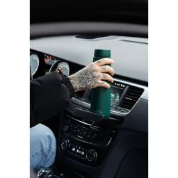 Butelka termiczna Vialli Design FUORI 500ml z uchwytem 12/24h (zielona) - miniatura 7