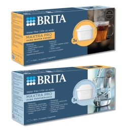 Filtr wody wkład do dzbanka Brita Maxtra PRO Hard Water Expert 3szt.+ PRO Pure Performance 3szt. - miniatura 1