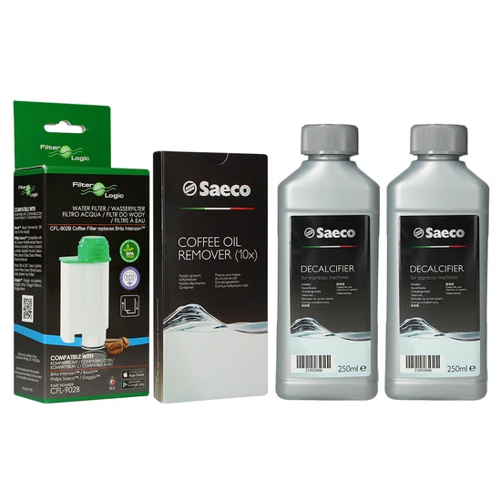 Zestaw do konserwacji ekspresu Saeco (CFL-902B+CA6700 500ml+CA6704) - miniatura 1
