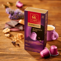 Kapsułki MK Cafe Select do systemu Nespresso 40 szt. (Premium + Select + Espresso + Crema) - miniatura 7