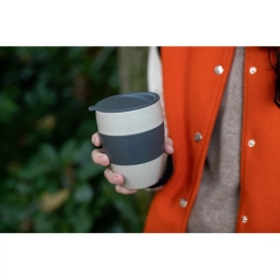 Kubek termiczny Koziol AROMA TO GO 2.0 7589278 (beżowo-popielaty) - miniatura 4