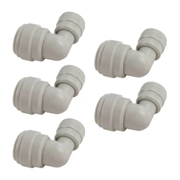 Kolanko łączące wężyk DMfit A6EU4 (3/8" tube x 1/4" tube) 5szt. - miniatura 1