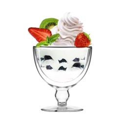 Pucharek do deserów z podwójną ścianką Vialli Design Amo 250ml (2szt.) 28999 - miniatura 2