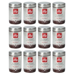 Kawa mielona w puszce Illy Espresso Black 250g (12szt.) - miniatura 1