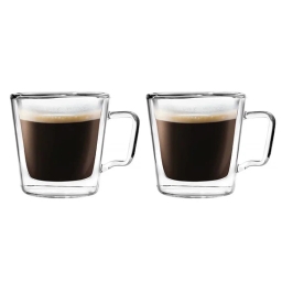 Szklanki termiczne do kawy espresso Vialli Design DIVA 80ml (2szt.) 26407 - miniatura 1
