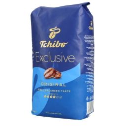 Kawa ziarnista Tchibo Exclusive 4kg + szklanki termiczne do cappuccino FilterLogic CFL-660 w zestawie - miniatura 2
