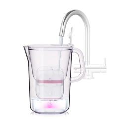 Dzbanek filtrujący BWT AQUAlizer Baseligth 2,6 l + 4 wkłady Mg2+ (biały) - miniatura 4