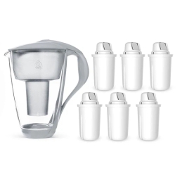 Dzbanek filtrujący Dafi Crystal (stalowy) +6 filtrów Dafi Classic - miniatura 1