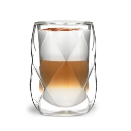 Szklanki termiczne do kawy i herbaty Vialli Design GEO 350ml (2szt.) 27589 - miniatura 3
