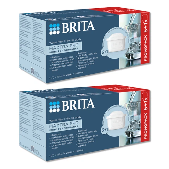 Filtr wody wkład do dzbanka Brita Maxtra PRO Pure Performance 2x 5+1 BOX - miniatura 1