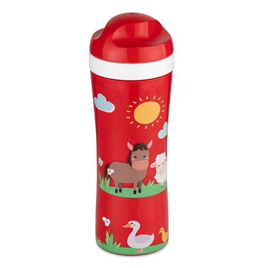 Butelka na wodę dla dzieci Koziol 425ml OASE FARM 1458676 - miniatura 1