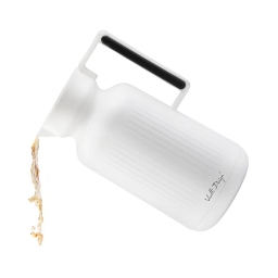 Termos z wkładem szklanym Vialli Design LUNGO 1L (biały) 29255 - miniatura 2