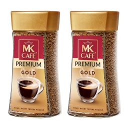 Kawa rozpuszczalna MK Cafe Premium Gold 175 g 2 szt. - miniatura 1