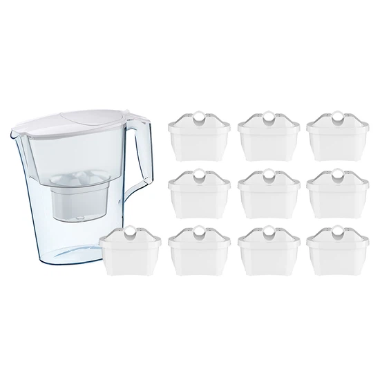 Dzbanek filtrujący Aquaphor Time +10 filtrów Maxfor Plus (biały) - miniatura 1