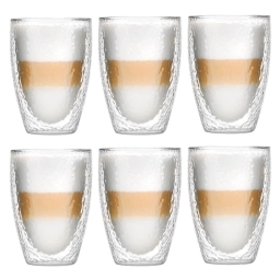 Szklanki termiczne do kawy Vialli Design ALESSIA 350ml (6szt.) 28494 - miniatura 1